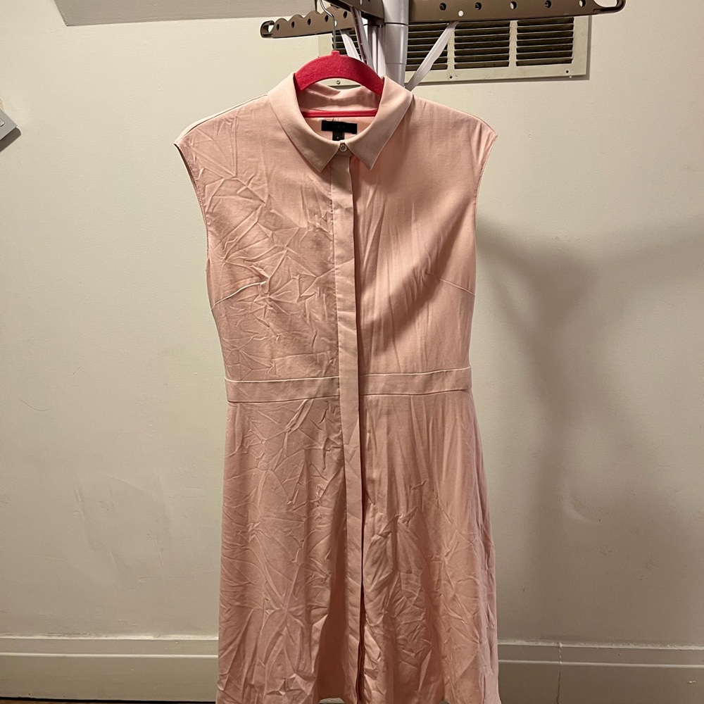 J. Crew Pink Sleeveless Dress